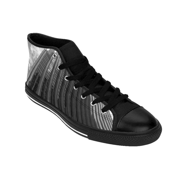 City High-rise Men's High-top Sneakers Black / US 9 Printify Clothing - Tracy McCrackin Photography