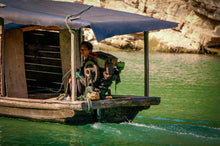 Load image into Gallery viewer, fisherman-on-the-yangtzy-river Giclee / Colored / 5 x 7 Tracy McCrackin Photography Arts &amp; Entertainment - Tracy McCrackin Photography