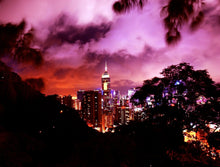 Load image into Gallery viewer, Enchanting Hong Kong: Victoria Peak Nightscape Giclee / Colored / 8 x 10 Tracy McCrackin Photography Wall art - Tracy McCrackin Photography