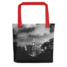 Load image into Gallery viewer, Hong Kong Tote bag Giclee / Black Tracy McCrackin Photography - Tracy McCrackin Photography