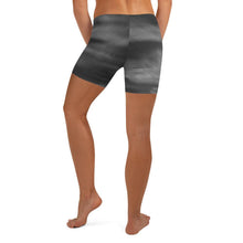 Load image into Gallery viewer, Joshua Tree B&amp;W Yoga Shorts - California Tracy McCrackin Photography - Tracy McCrackin Photography