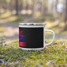 Load image into Gallery viewer, Joshua Tree Camping Enamel Mug - California Default Title Tracy McCrackin Photography Lifestyle - Tracy McCrackin Photography