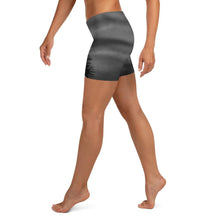 Load image into Gallery viewer, Joshua Tree B&amp;W Yoga Shorts - California S Tracy McCrackin Photography - Tracy McCrackin Photography