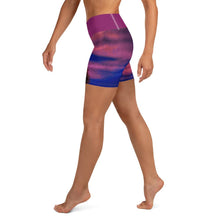 Load image into Gallery viewer, Joshua Tree Colorful Yoga Shorts - California XS Tracy McCrackin Photography - Tracy McCrackin Photography