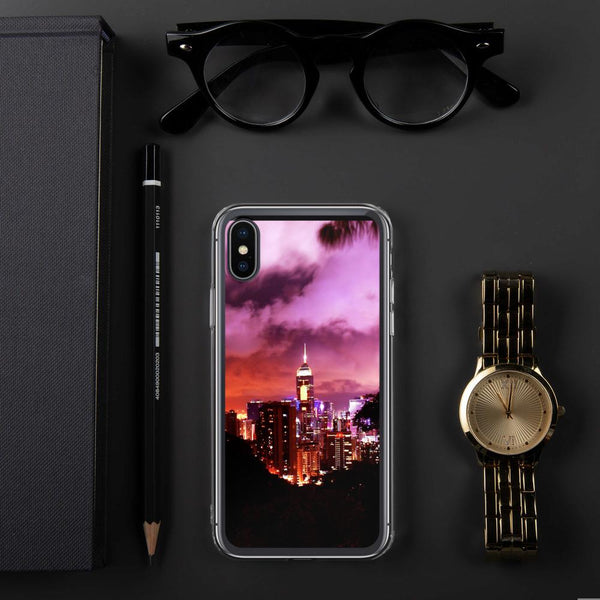 Hong Kong Ruby Sky iPhone Case iPhone 11 Tracy McCrackin Photography - Tracy McCrackin Photography