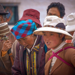 ཆོས་རིགས་དང་མཉེས་རྒྱལ། (Chö Rik dang Nyé Gyal): Spiritual Heritage and Family Pilgrimage Giclee / Colored / 5 x 7 Tracy McCrackin Photography Wall art - Tracy McCrackin Photography