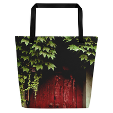 Load image into Gallery viewer, Red Door Day Bag Giclee / Black Printful Bags - Tracy McCrackin Photography