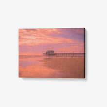 Load image into Gallery viewer, Orange Sunset - 1 Piece Canvas Wall Art - Framed Ready to Hang 24&quot;x18&quot; 24 x 18 / Canvas Only(rolled) Printy6 Wall art - Tracy McCrackin Photography