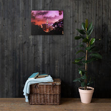 Load image into Gallery viewer, Ruby City Nightscape Canvas (Colored) 12×16 Tracy McCrackin Photography - Tracy McCrackin Photography
