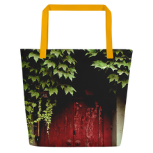 Load image into Gallery viewer, Red Door Day Bag Giclee / Black Printful Bags - Tracy McCrackin Photography