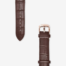 Load image into Gallery viewer, Red Rose Quartz Watch (Brown) Golden / 31 mm Printy6 Watch - Tracy McCrackin Photography
