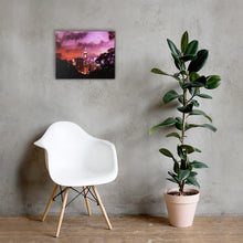 Load image into Gallery viewer, Ruby City Nightscape Canvas (Colored) 12×16 Tracy McCrackin Photography - Tracy McCrackin Photography