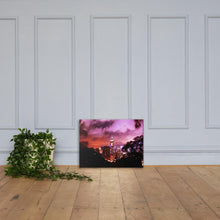 Load image into Gallery viewer, Ruby City Nightscape Canvas (Colored) 12×16 Tracy McCrackin Photography - Tracy McCrackin Photography
