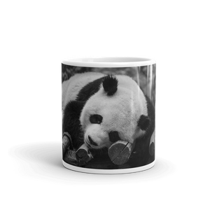 Sleeping Panda Mug 11oz Printful Home Decor - Tracy McCrackin Photography