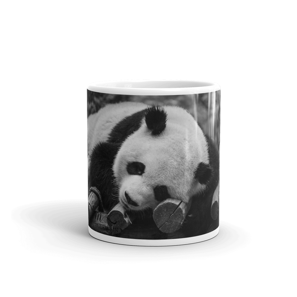 Sleeping Panda Mug 11oz Printful Home Decor - Tracy McCrackin Photography