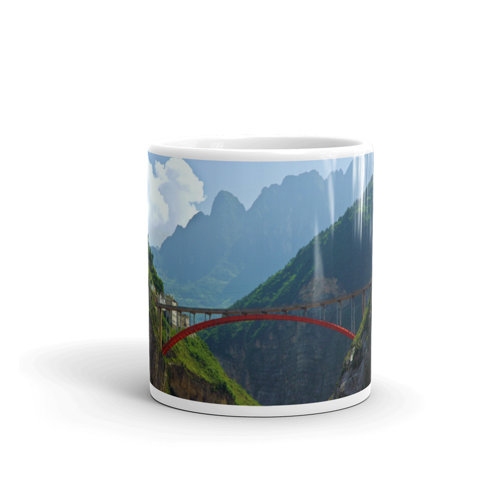 Yangtze River Mug Giclee / 11oz Printful Home Decor - Tracy McCrackin Photography