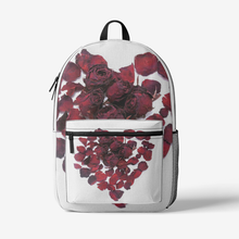 Load image into Gallery viewer, Heart&#39;s Delight Backpack Black Printy6 Bags - Tracy McCrackin Photography