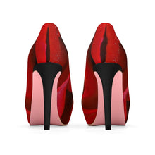 Load image into Gallery viewer, Rose Petal Women&#39;s Platform Heels US 7 Printify Clothing - Tracy McCrackin Photography