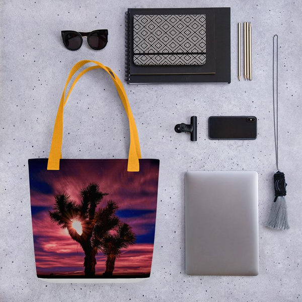 Joshua Tree Tote bag Giclee / Black Tracy McCrackin Photography - Tracy McCrackin Photography