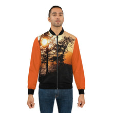 Load image into Gallery viewer, Men&#39;s Morning Vista Bomber Jacket Printify All Over Prints - Tracy McCrackin Photography