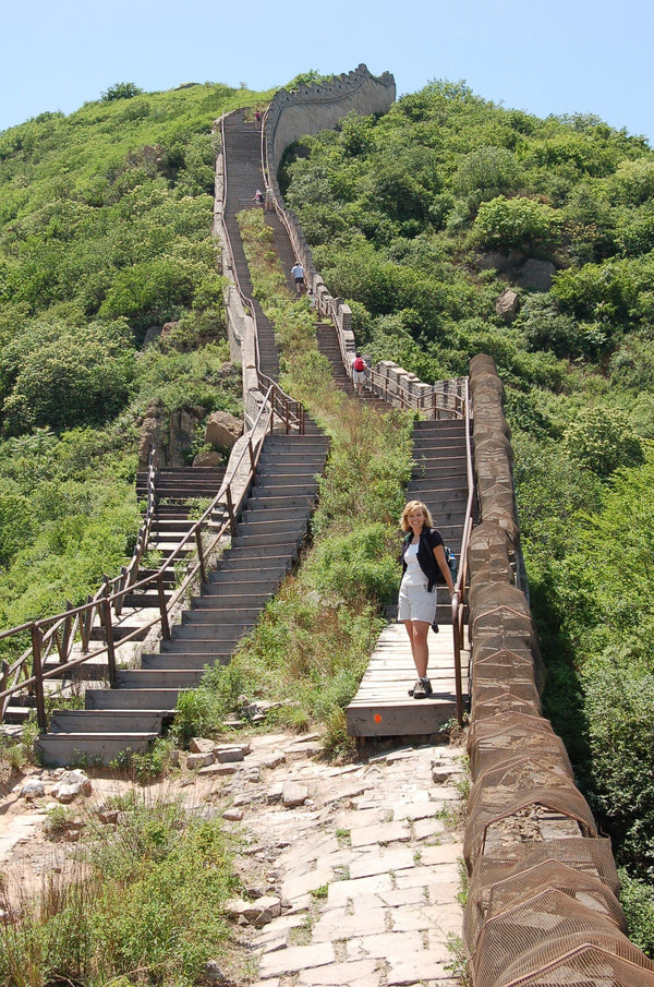 tracy-on-the-great-wall-of-china-2-of-2 Giclee / Colored / 5 x 7 Tracy McCrackin Photography - Tracy McCrackin Photography