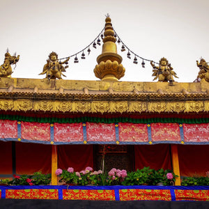 ཆོས་སྤྱི་འོས་ཨོསལ། Phonetic (Chökyi Ösäl): Sacred Skylines Giclee / Colored / 5 x 7 Tracy McCrackin Photography Wall art - Tracy McCrackin Photography