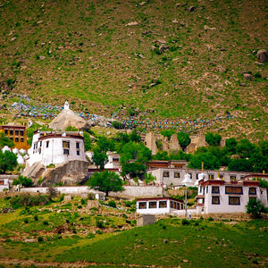 རི་ལངས་གསུངས། (Ri Lang Sung): Mountain Serenity Giclee / Colored / 5 x 7 Tracy McCrackin Photography Wall art - Tracy McCrackin Photography