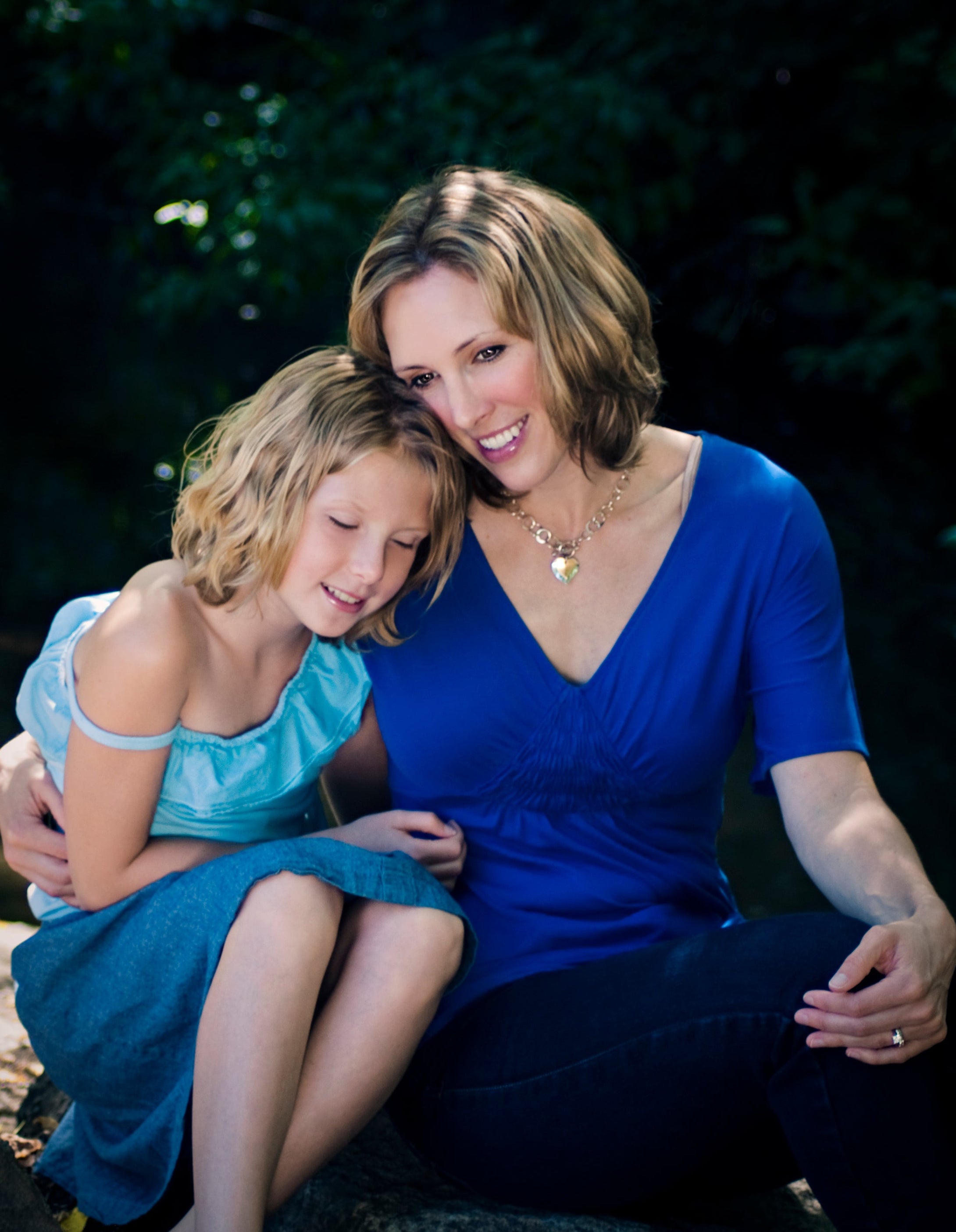 mother-daughter-hugging-portrait Giclee / Colored / 5 x 7 Tracy McCrackin Photography - Tracy McCrackin Photography