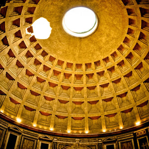 Pantheon's Magnificent Dome: A Testament to Ancient Rome Giclee / Colored / 8 x 10 Tracy McCrackin Photography Wall art - Tracy McCrackin Photography