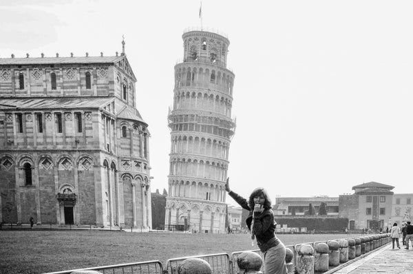 tracy-in-pisa-italy Giclee / B&W / 5 x 7 Tracy McCrackin Photography - Tracy McCrackin Photography