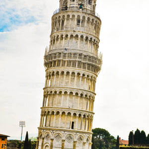 Iconic Leaning Tower of Pisa Giclee / Colored / 8 x 10 Tracy McCrackin Photography Wall art - Tracy McCrackin Photography