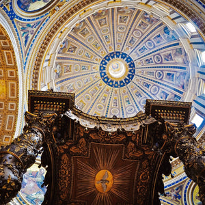 Divine Splendor: The Dome of Saint Peter's Basilica Giclee / Colored / 8 x 10 Tracy McCrackin Photography Wall art - Tracy McCrackin Photography