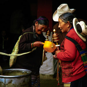 ཆོས་སྤྲུལ་འབྲོ་བ། ("Chötrül Drowa): Sacred Waters Giclee / Colored / 5 x 7 Tracy McCrackin Photography Wall art - Tracy McCrackin Photography