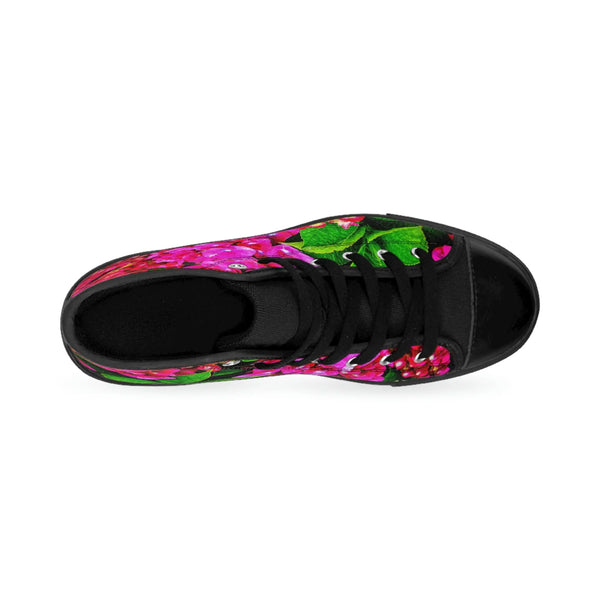 Walking Through the Garden Women's High-top Sneakers Printify Shoes - Tracy McCrackin Photography