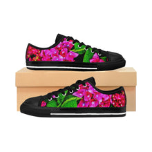 Load image into Gallery viewer, Take the Garden With You - Women&#39;s Sneakers Black sole / US 10 Printify Shoes - Tracy McCrackin Photography
