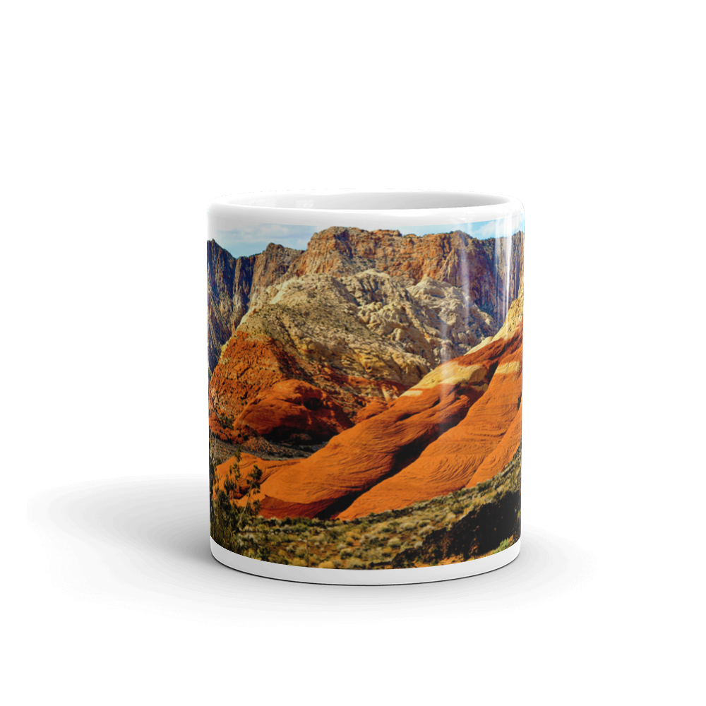 Mt. Zion National Park Mug 11oz Printful Home Decor - Tracy McCrackin Photography