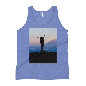 Quality Time Unisex Tank Top Giclee / Athletic Blue / XS Tracy McCrackin Photography - Tracy McCrackin Photography