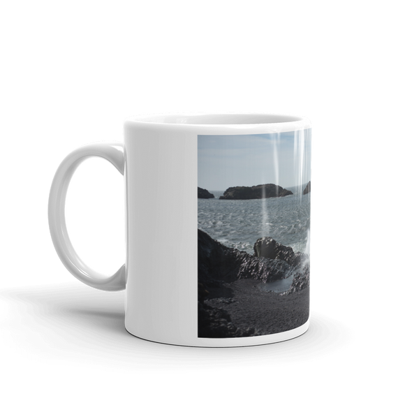 Crashing Waves of Iceland Coffee Mug Printful Home Decor - Tracy McCrackin Photography