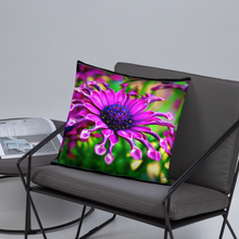 Load image into Gallery viewer, Purple Delight Garden Pillows Printful Home Decor - Tracy McCrackin Photography