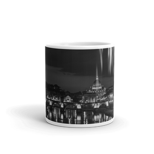 Rome Nightscape Mug Giclee / 11oz Printful Home Decor - Tracy McCrackin Photography