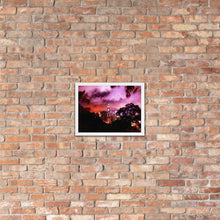 Load image into Gallery viewer, Ruby City at Night Framed poster (Colored) Tracy McCrackin Photography - Tracy McCrackin Photography