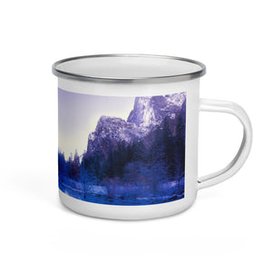 Yosemite Valley Enamel Mug Tracy McCrackin Photography Home Decor - Tracy McCrackin Photography