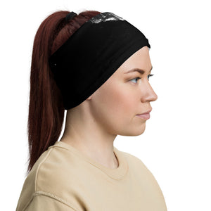 Hong Kong Nightscape Face/Mask Neck Gaiter Tracy McCrackin Photography Clothing - Tracy McCrackin Photography